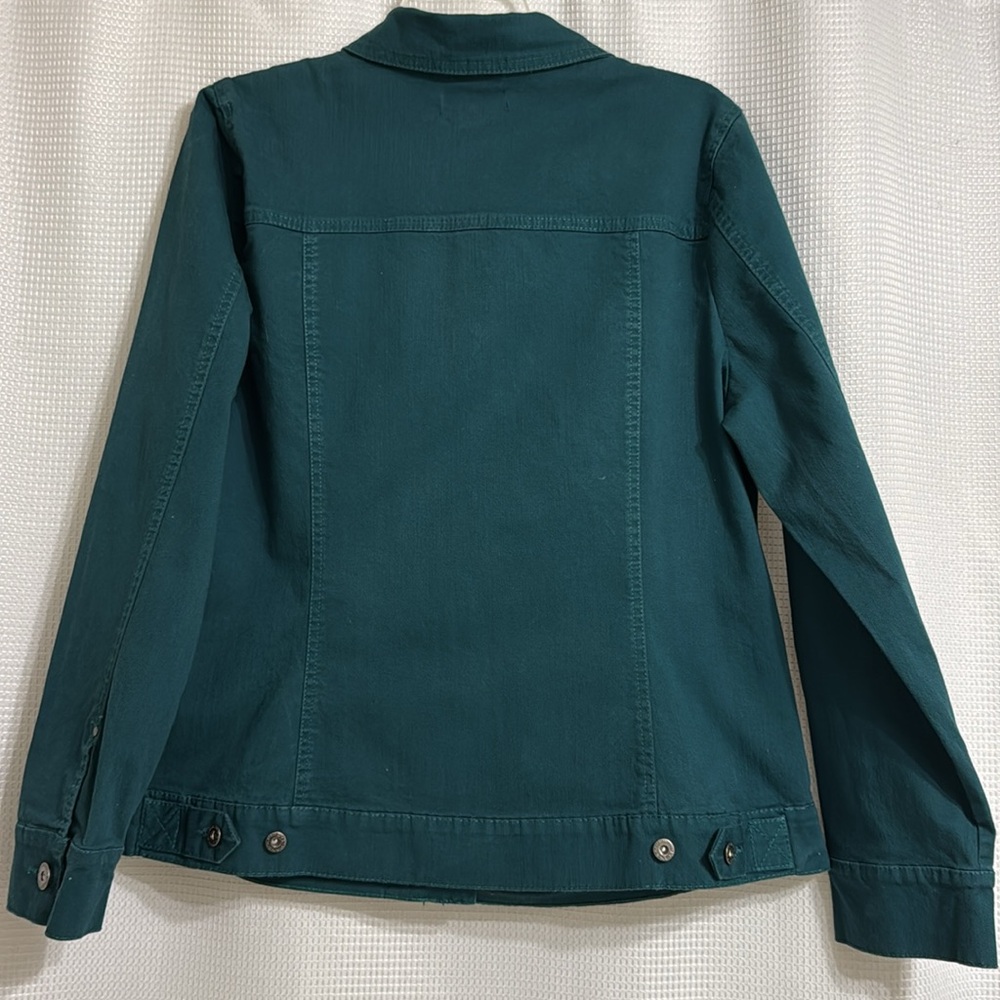 (M) Bandolino western cut long sleeve jacket. Size L - Picture 2 of 4